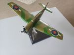 Vintage Handmade Wood WWII Model 1:72 Aircraft Grumman Avenger TBF Royal Navy