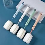 New Nordic-style Cup Brush Long-handled Sponge Cup Brush Detachable