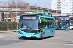 BUS PHOTO PRINT 4x6 ARRIVA 3104 YX17NLE ADL ENVIRO200 MMC LEICESTER ST MARGARETS