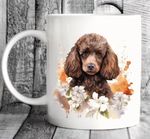 Miniature Poodle Dog Mug - Ideal Gift, Present, Birthday, Christmas