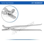 Farrier Hoof Clincher Alligator Clinching Tong Professional Graded Premium