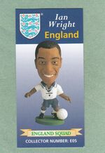 IAN WRIGHT ENGLAND SQUAD 1996 CORINTHIAN PRO STARS E05 (CARD ONLY)