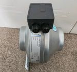 Systemair K125 EC 5 Inch 125mm Fan. Grow room Silent Inline Fan. Hydroponics.