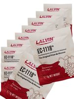 X10 Of Lalvin EC-1118 Champagne Dry Yeast Wine Making - 10 Pack
