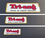Triang Tri-ang Logo Made in Great Britain Sticker for toys 3 sizes