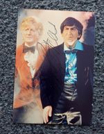 DOCTOR WHO JON PERTWEE signed The Three Doctors #2 Whomobilia Photo