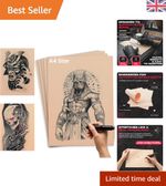 REEL SKIN by Best Fake Skin – A4 Silicone Tattoo Practice Skins (Pack of 1) – Do