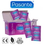 Pasante Condoms Intensity Ribbed Ribs & Dots CE Marked Vegan Friendly