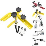 Multi Angle Metal Bow Vise Adjust 10-60mm Jaw Archery Maintenance Repair Stand