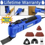 5000W Electric Corded Multi Tool Oscillating Sander Cutter Scraper Grinder Saw