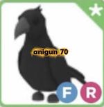 Adopt Me Fly Ride Crow - Fast Delivery 🚚 (CHEAPEST ON EBAY!)