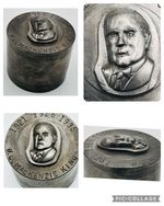 William Lyon Mackenzie King Canadian Prime Minister Steel Hub Die Master