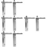4 Pack Stainless Steel Freezer Hinge Household Fridge Door Hinges Chest