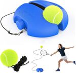 1WPortable Tennis Rebounder Kit Tennis Trainer Rebound Ball Solo Training Equipm