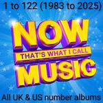 Now That's What I Call Music! 1-122 ALL ALBUMS 1983-2025 + tons more Now Albums