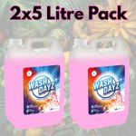 WashDayz Tropical Burst Fabric Softener 2×5L | Long-Lasting Fruity, Exotic Scent