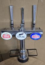 3 Way Beer Pump/ Beer Font / Pub / Bar/ Mancave/Stella/Carling/Marstons Smooth