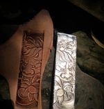 3D Yaksha Leather Embossing Mold Super Duralumin Stamp Tool DIY Carving Crafts