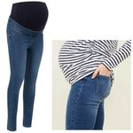 Maternity New Look Over Bump Skinny Jeggings Blue Sizes 8 10 12