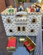 Melissa and Doug Foldaway Wooden Castle
