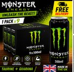 Monster Energy Drink 9 x 500 ml