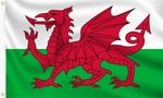 WALES FLAG - WELSH DRAGON FLAGS Hand, 3x2, 5x3, 8x5 Feet RUGBY UK FLAG SELLER