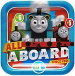 Thomas & Friends All Aboard Party Tableware Plates Cups Loot Bags