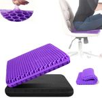 Gel Seat Cushion Extra thicken For Long Sitting Office Car Chair Orthopaedic UK
