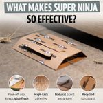 Super Ninja Silverfish Trap – 3 Pack, Silverfish Killer with Integrated 