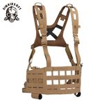 Tactical Paintball SPC Molle Vest Lightweight Chest Rig Quick Release Laser Cut