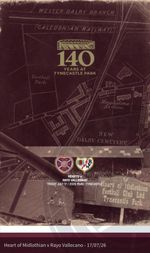 HEARTS  v RAYO VALLECANO official programme July 2026 