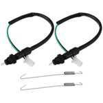 VGOL 2Pcs Motorcycle Rear Brake Switch with Spring Suitable for ATV Brake... 
