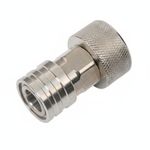 3/4 Inch to 1/4 Inch Hose Converter Heavy Duty GHT to Quick Release Fitting