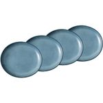Gino D'Acampo Teal Dinner Plate Set of 4