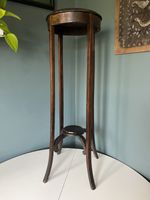 Antique  Mahogany Plant Stand Jardiniere