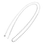 Chic White Rhinestone Waist Chain Belt for Women Durable Metal Body Jewelry