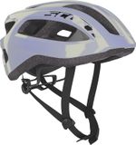 Scott Supra Road Cycling Helmet Amethyst Silver Reflective Bike Ride Protection