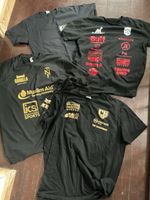 Boxing Team 4x T- Shirts From Fight Night Corner Worn Sizes -  1 Small 2x L 1 XL