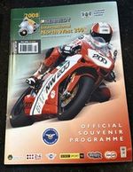 Fine Kennedy International North West 200 Races Programme 2008 Michael Rutter