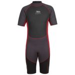 Trespass Mens Wetsuit Short 3mm Back Zipper Argon
