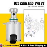 Piston Oil Cooling Solenoid Valve For Land Rover Discovery Sport Evoque LR073684