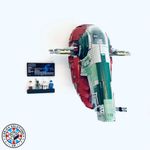 Wall Mount for LEGO Star Wars (75060) UCS Slave 1