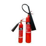 FireShield CO2 Fire Extinguisher 2KG / 5KG for Office Workshop Bracket & Horn