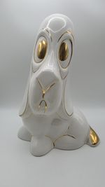 Vintage XL Figurine of Basset Hound 1970s Retro Dog Kitsch Collectable