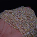 Cream Ethiopian Welo Opal Gemstone Chips Nugget Beads - 2mm - 6mm - 16"