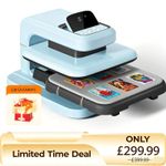 Auto Heat Press Machine Auto 2 Sublimation Printer Transfer T Shirt 15 x 15 in