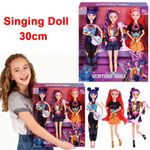 3PCS Singing Kpop Demon Hunters Dolls Figure Cosplay Collectible Moveable Joint