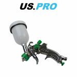 US PRO Mini HVLP Spray Gun 120ML Cup 1.0mm Nozzle 8771