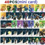 40/45 Pcs/set BOTW TOTK NFC Game CARD Zelda Tears of The Kingdom Mini NFC Cards