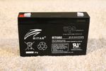 New - RITAR RT680 - 6V 8AH TOP QUALITY lead acid Battery - suits 7ah and 7.5ah